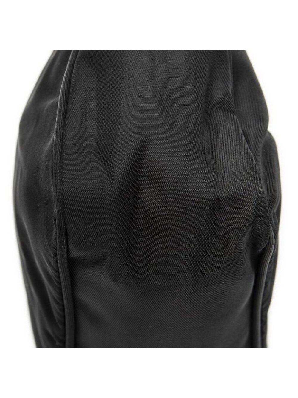 Prada Mini Zip Hobo Black Nylon Canvas - Picture 7 of 10